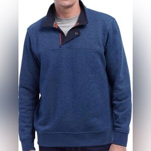 Orvis Sweater Pullover 1/4-Zip Up Blue Size Men’s Medium